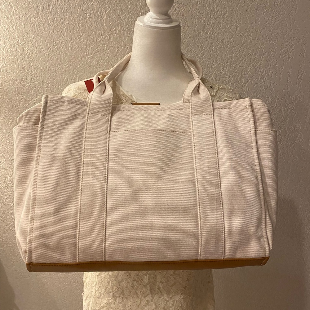 COPY - New NWT Rosetti Cremini Coffee Bag Tan Janet Double Large